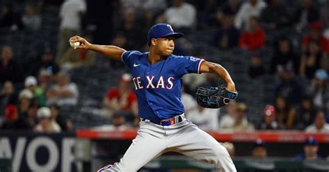García, Dunning push Rangers to the brink of a playoff berth in a 5-0 win over the Angels